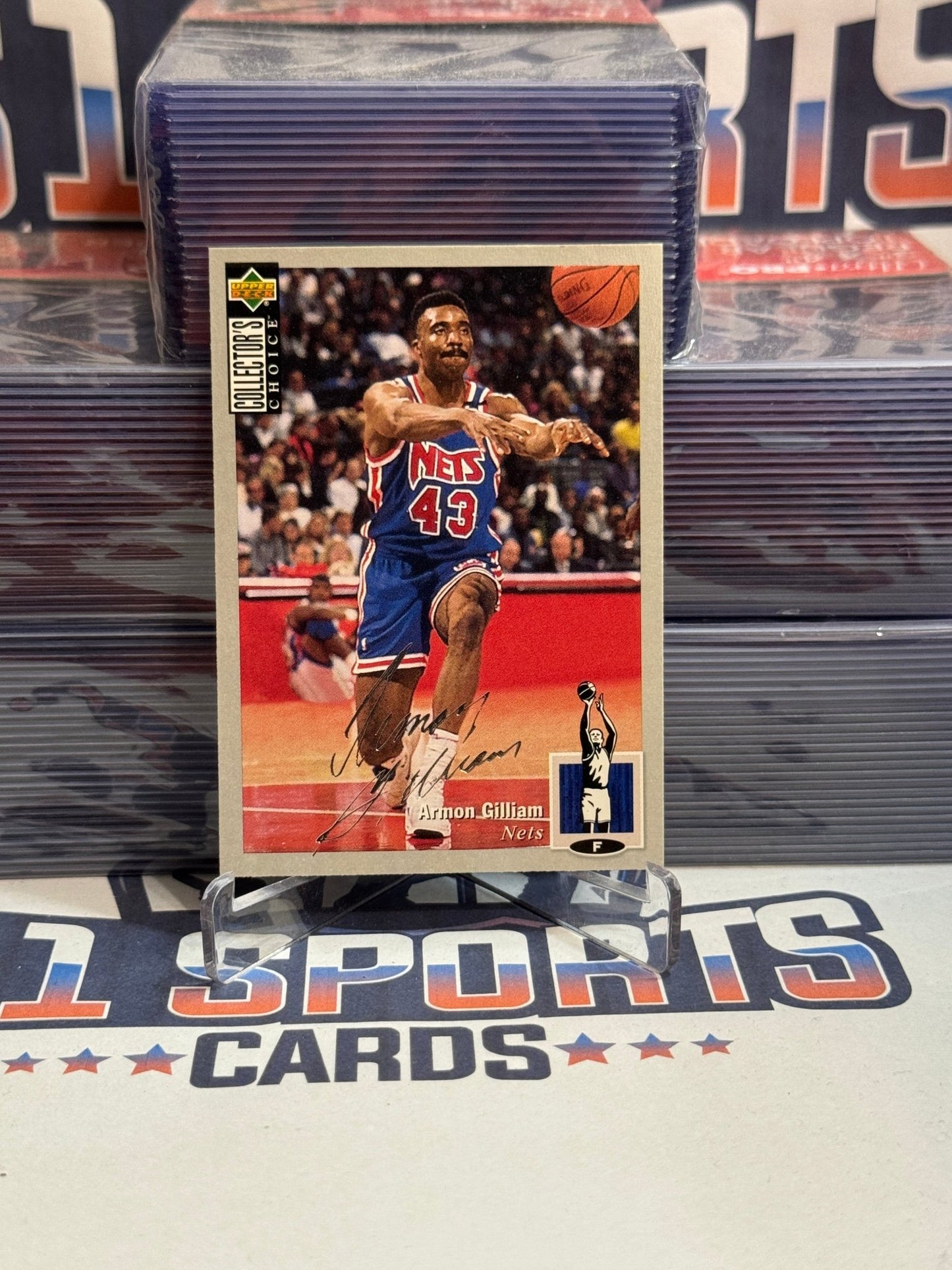 1995 Upper Deck Collector's Choice (Silver Signature) Armon Gillam #243