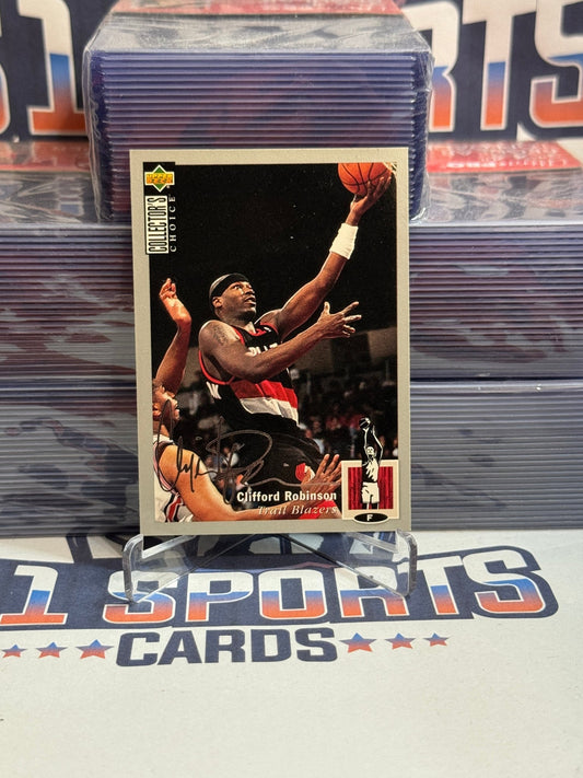 1995 Upper Deck Collector's Choice (Silver Signature) Clifford Robinson #56