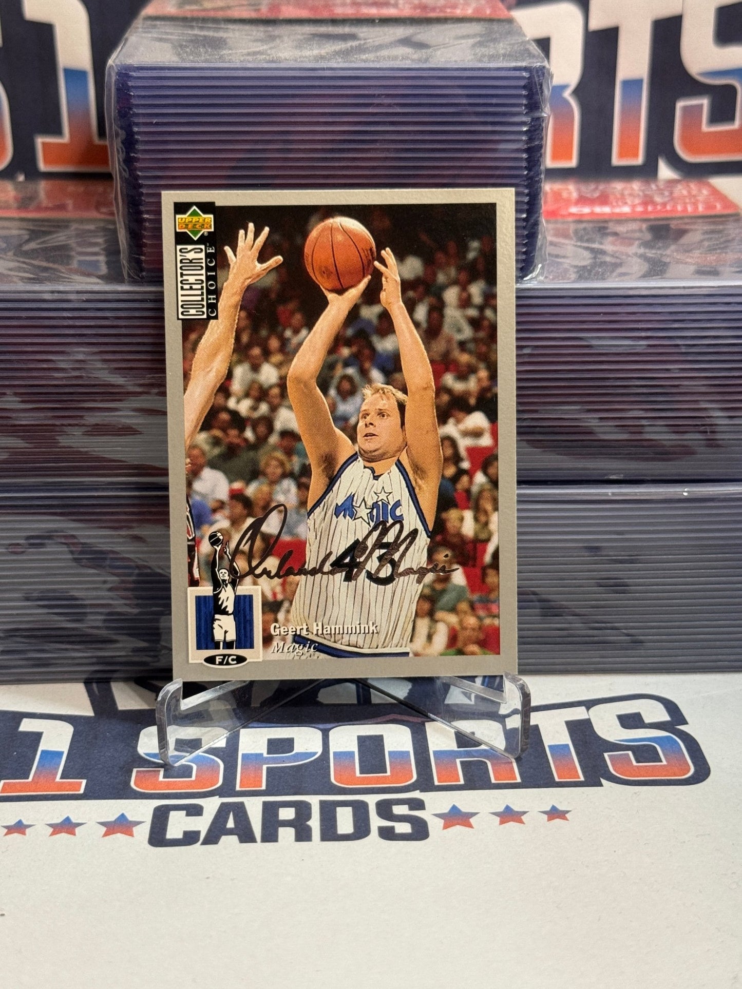 1995 Upper Deck Collector's Choice (Silver Signature) Greg Hammink #369