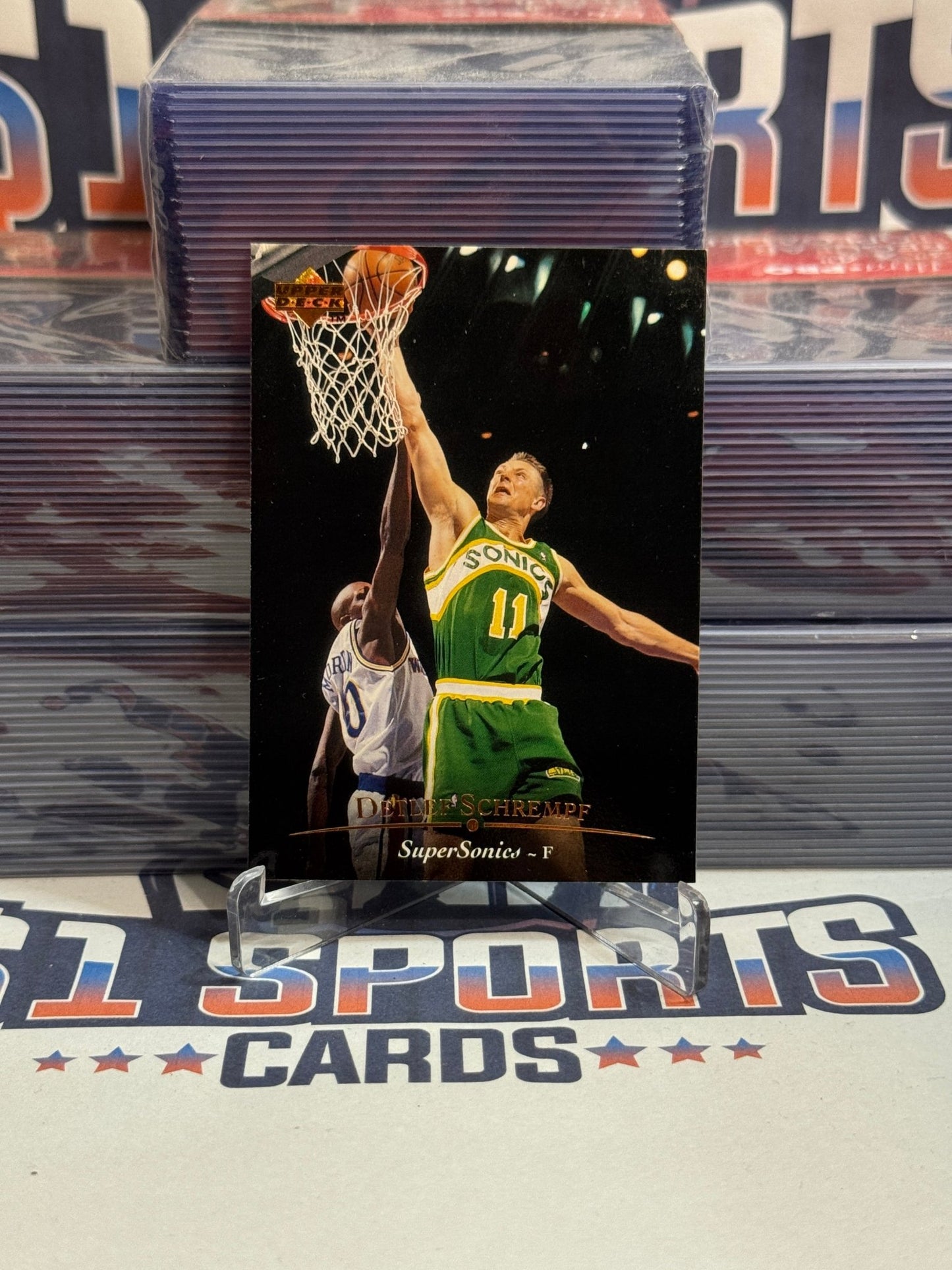 1995 Upper Deck Detlef Schrempf #66