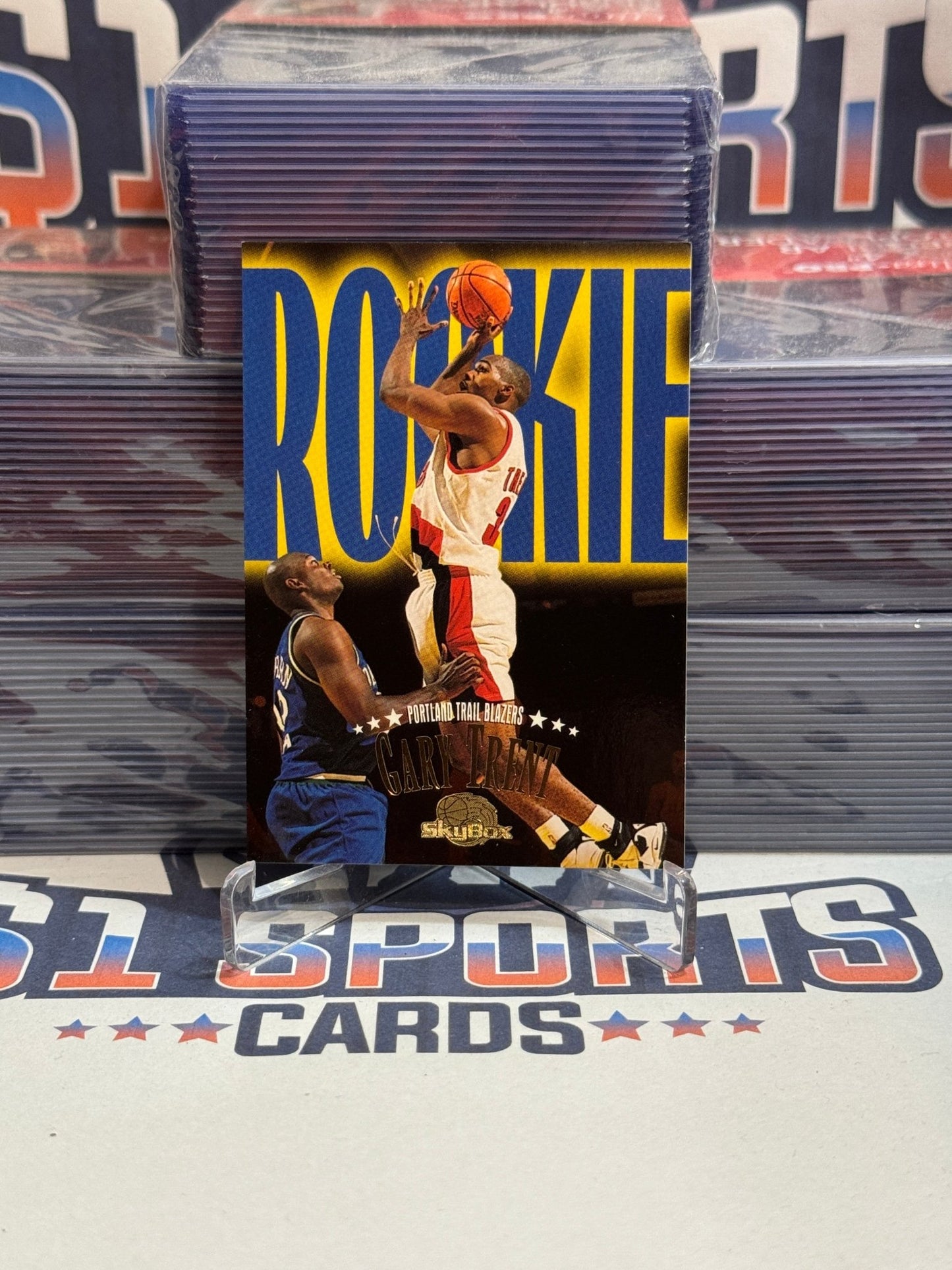1996 NBA Hoops Gary Trent Sr. Rookie #240