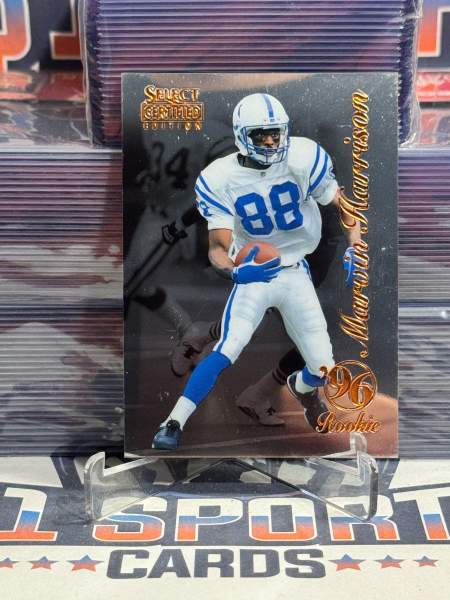 1996 Pinnacle Select Certified Marvin Harrison Rookie 91