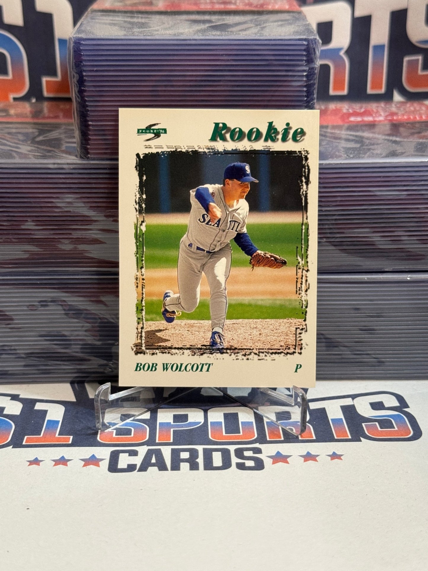 1996 Score Bob Wolcott Rookie #505