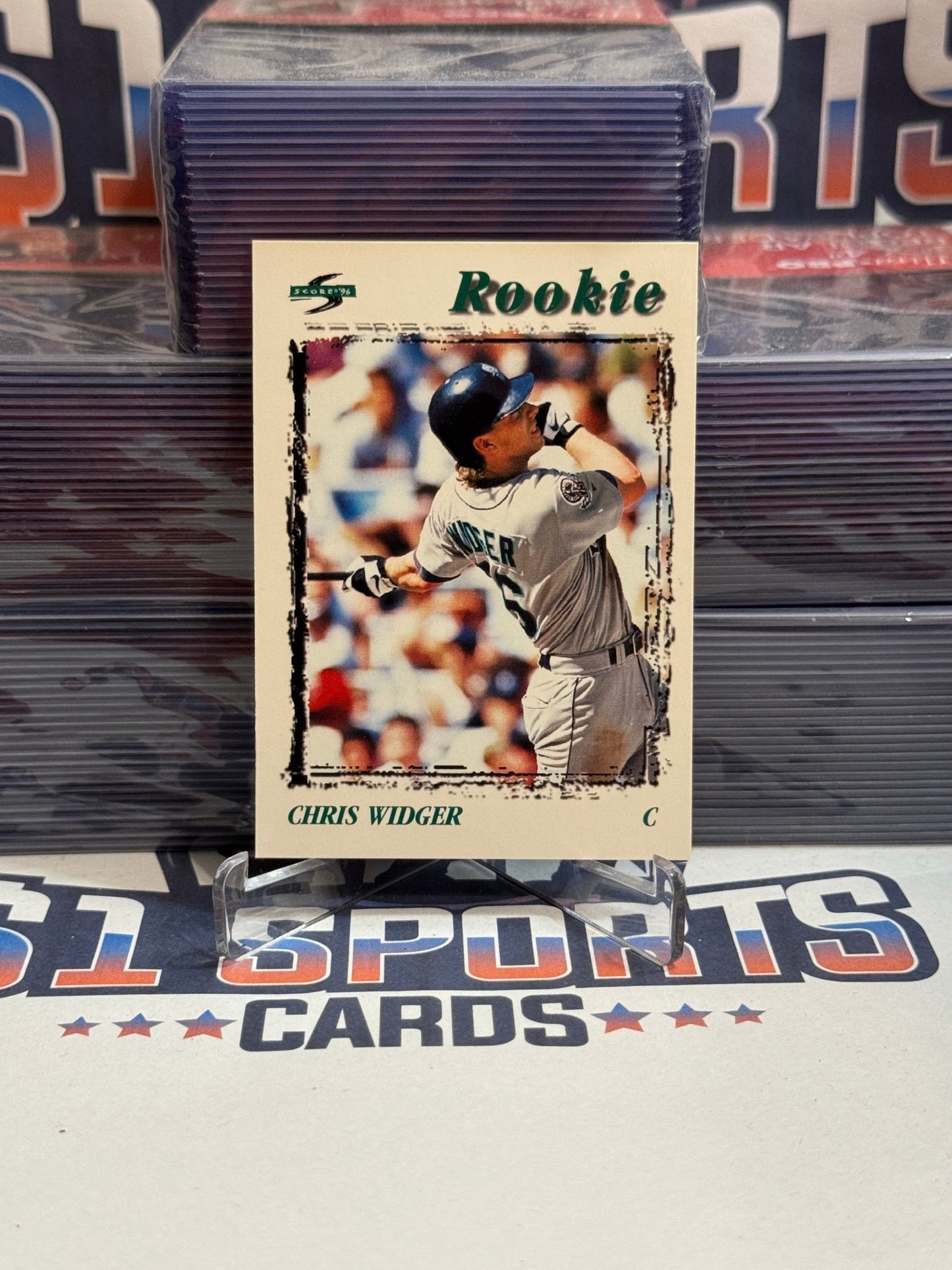 1996 Score Chris Widger Rookie #503