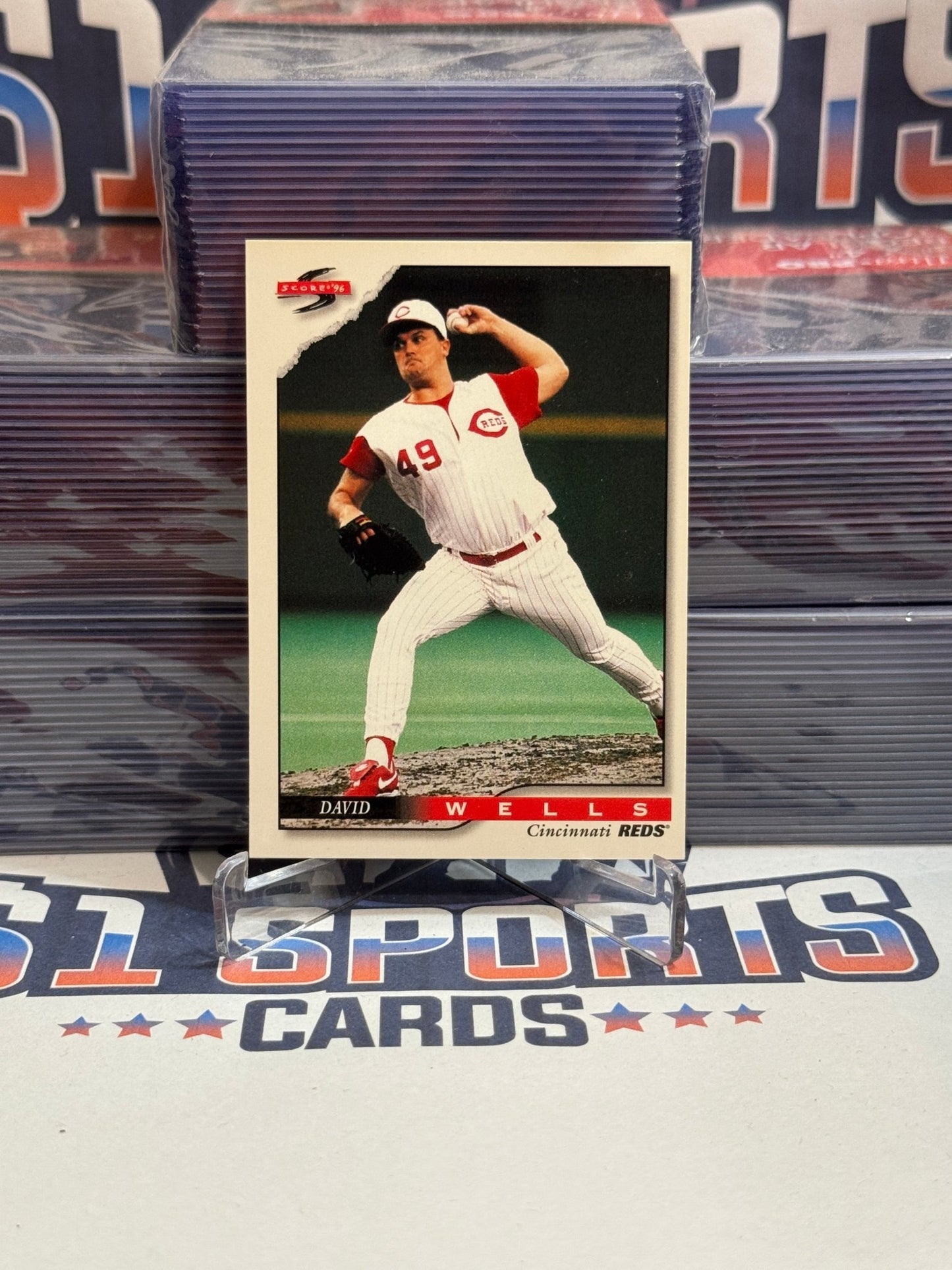 1996 Score David Wells #471