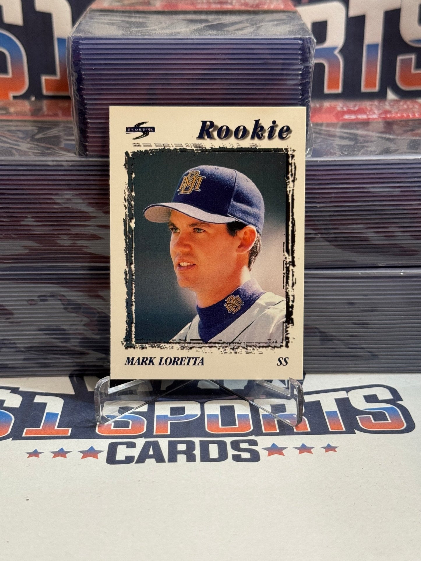 1996 Score Mark Loretta Rookie #493
