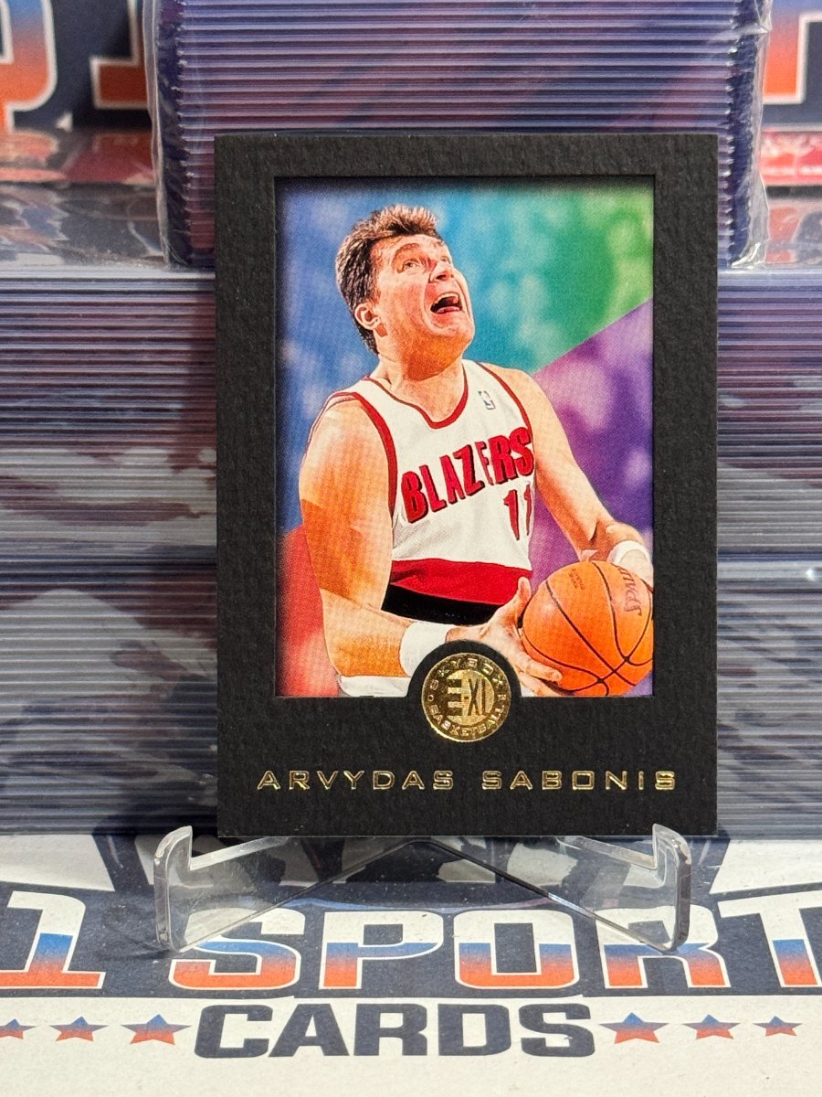 1996 Skybox E-XL Arvydas Sabonis Rookie 68