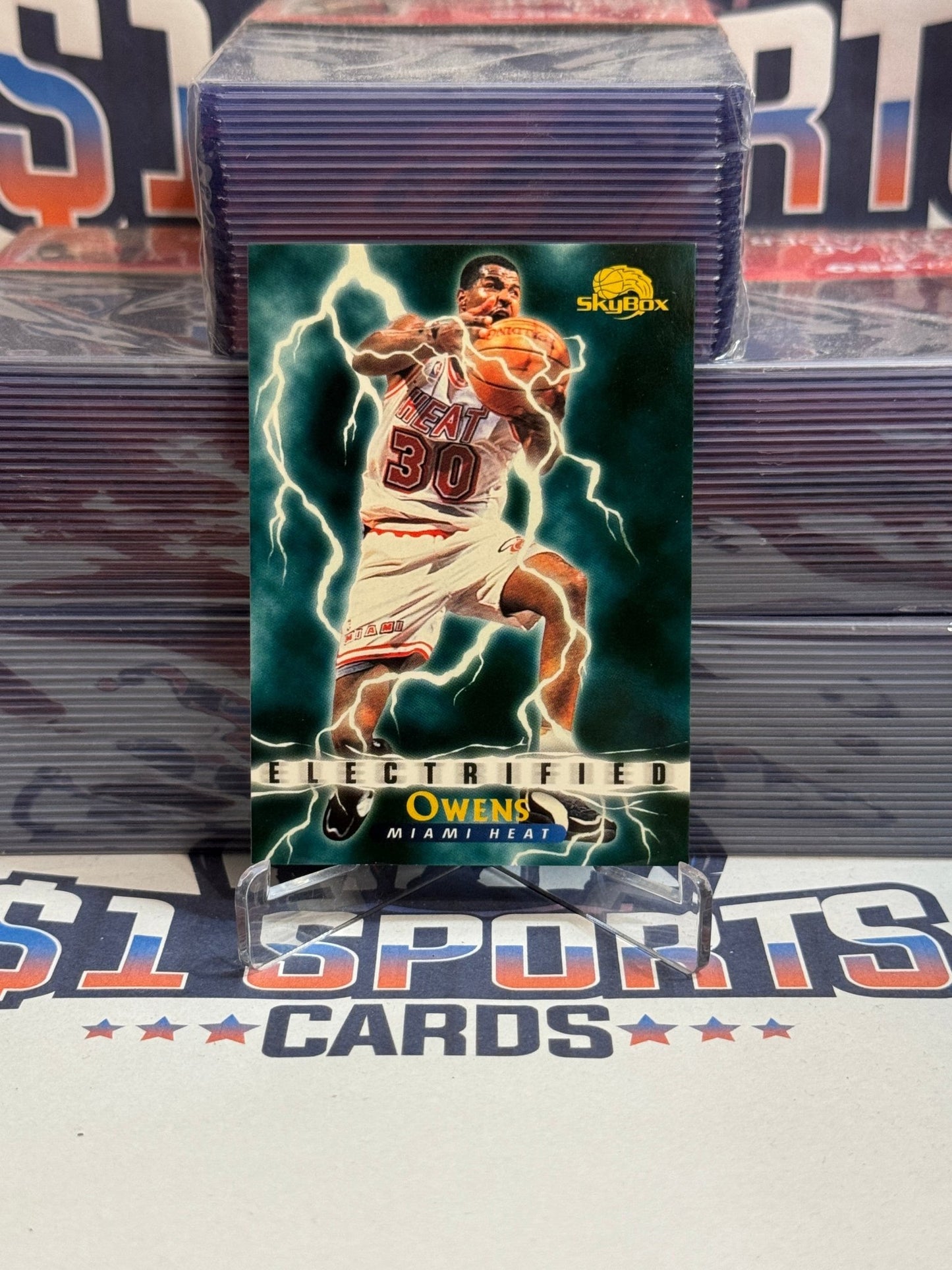 1996 Skybox (Electrified) Billy Owens #288