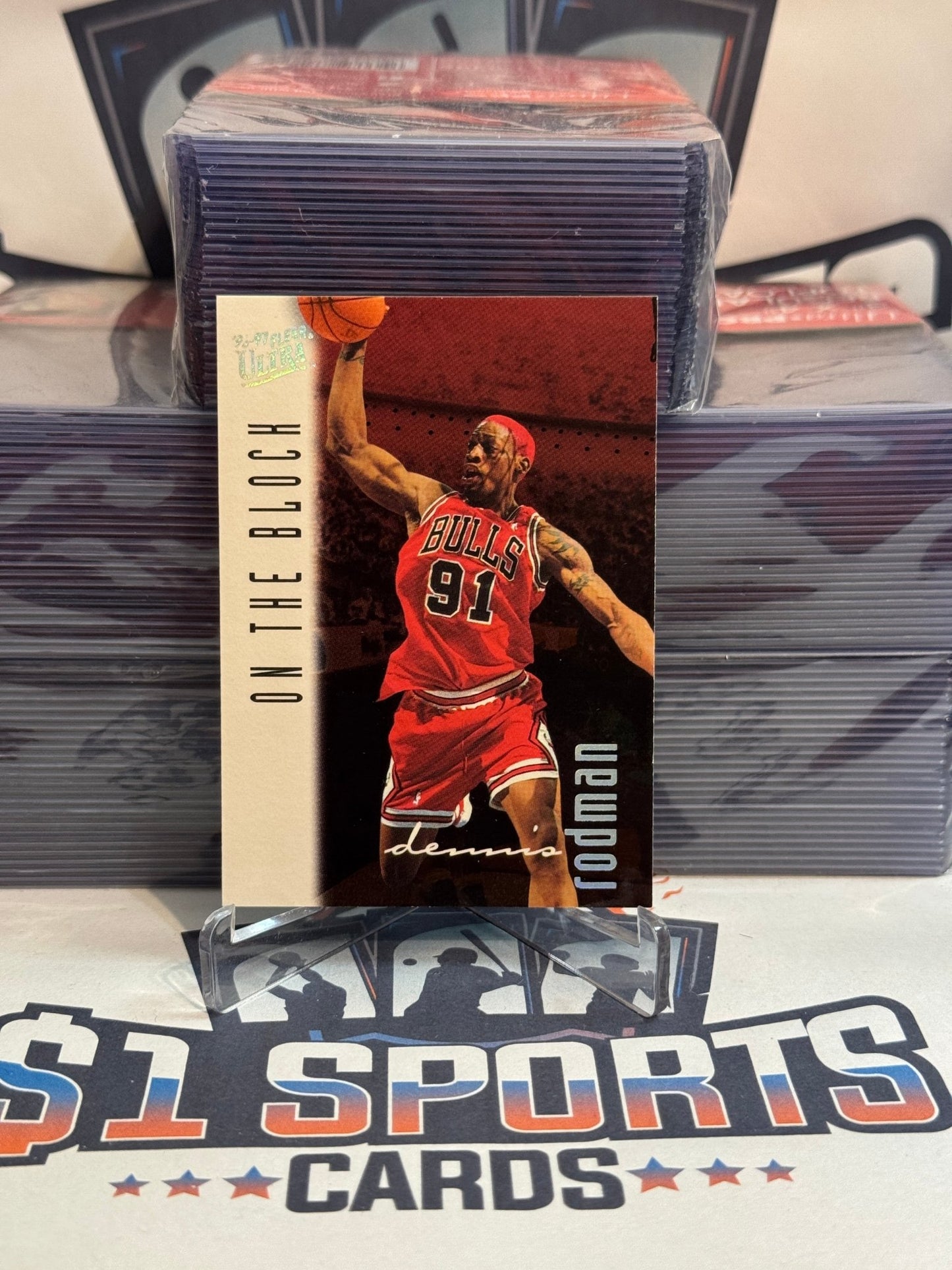 1996 Skybox (On The Block) Dennis Rodman #137
