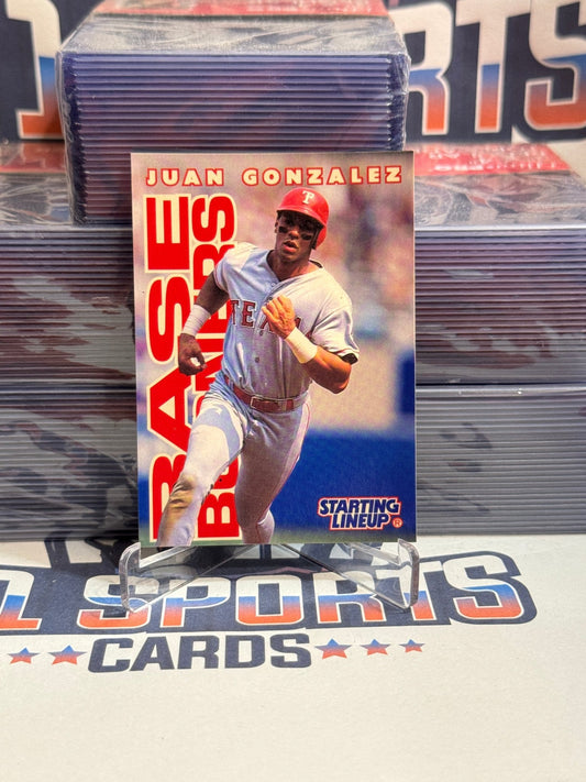 1996 Starting Lineup Juan Gonzalez #NNO
