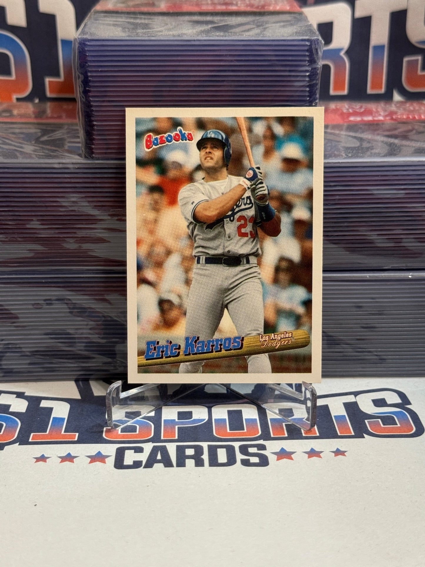 1996 Topps Bazooka Eric Karros #36