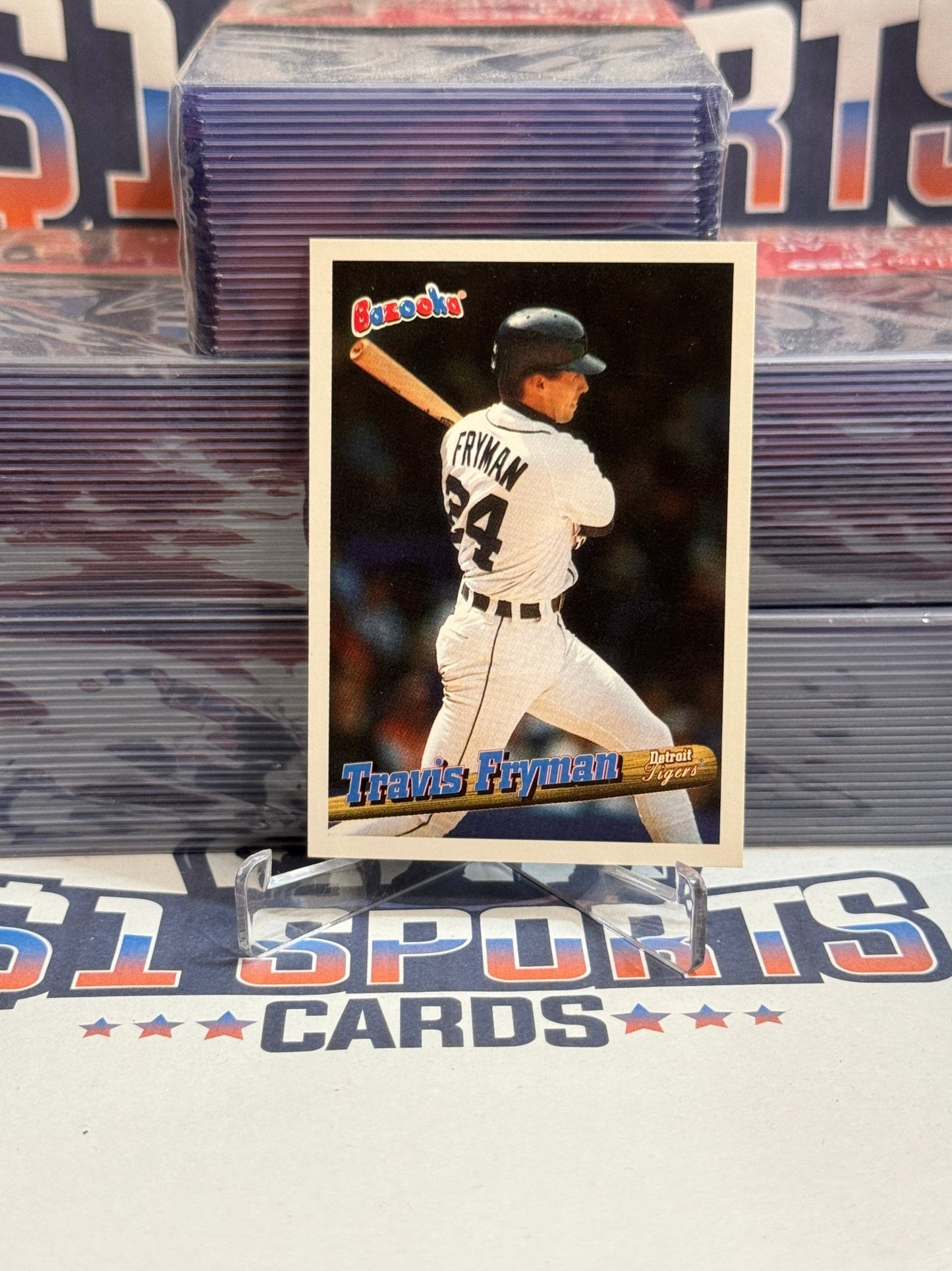 1996 Topps Bazooka Travis Fryman #19