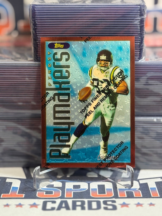 1996 Topps Finest (Playmakers) Cris Carter 312