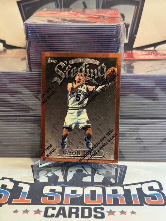 1996 Topps Finest (Sterling) Jason Kidd #39