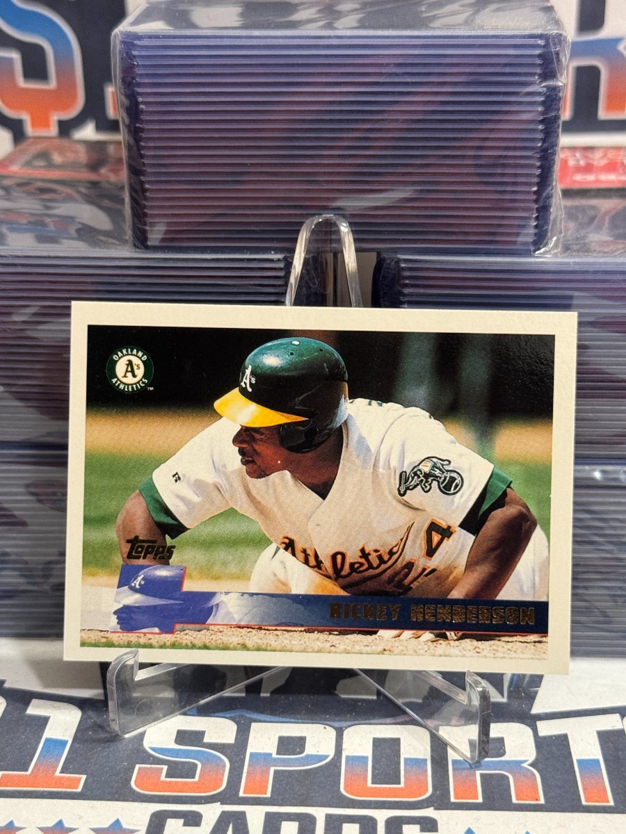 1996 Topps Rickey Henderson #397