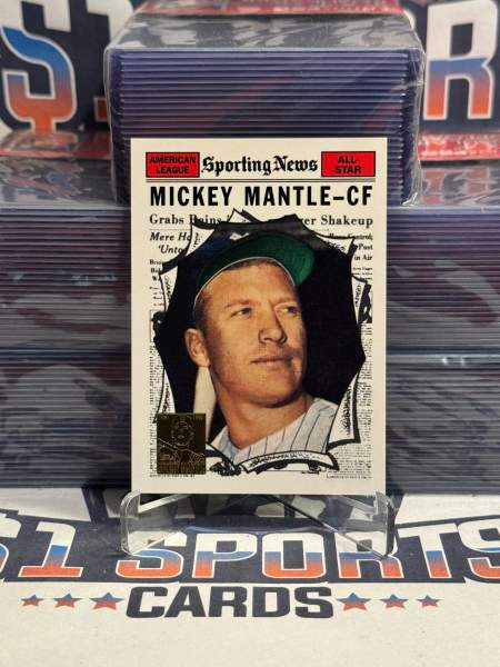 1996 Topps (Sporting News Reprint) Mickey Mantle #578