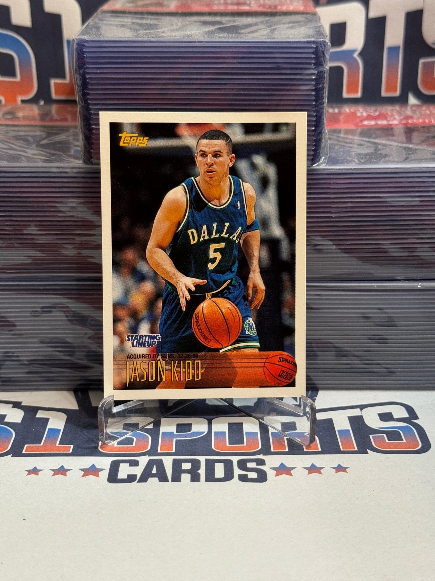 1996 Topps (Starting Lineup) Jason Kidd #5