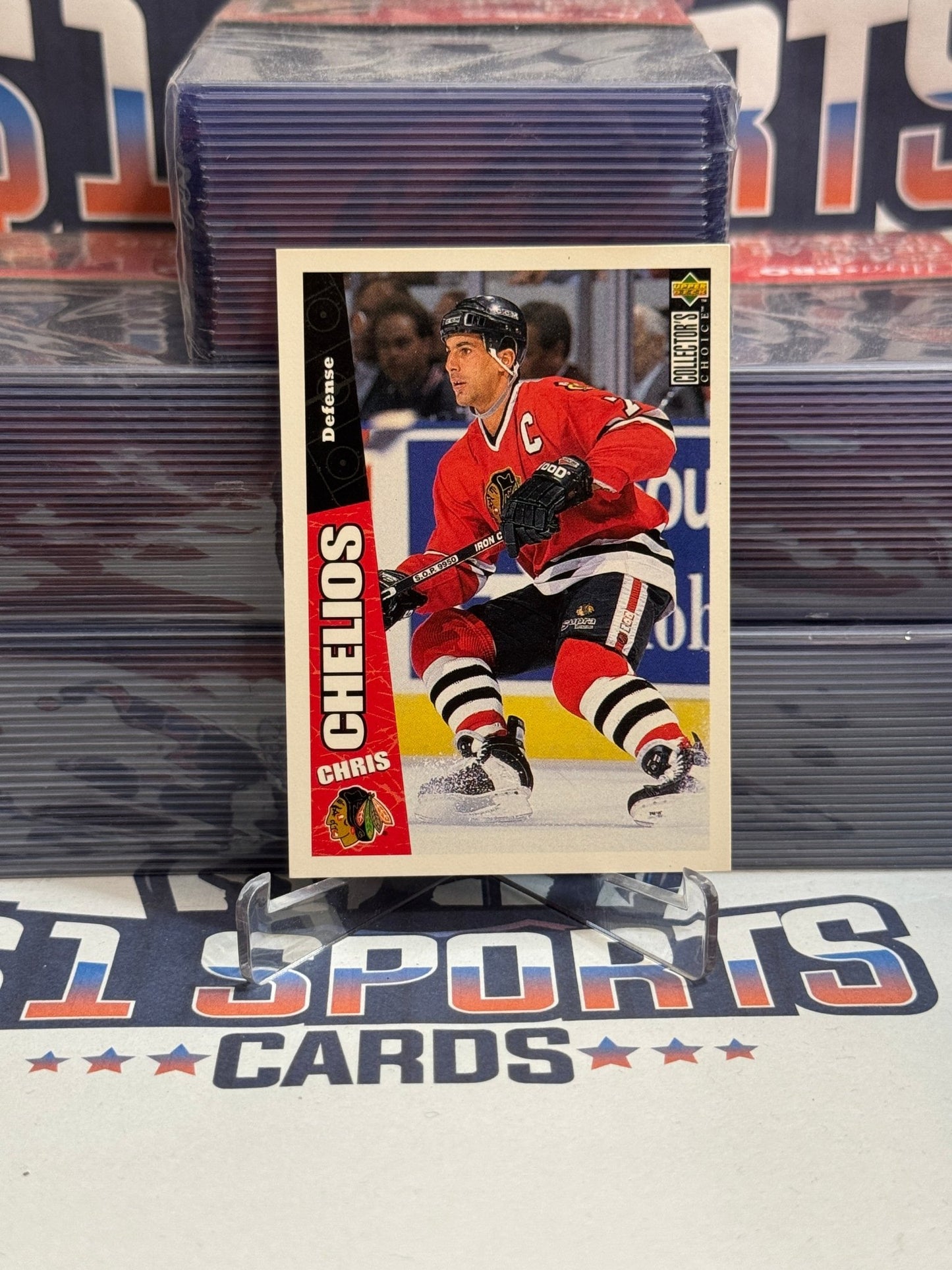 1996 Upper Deck Collector's Choice Chris Chelios #47