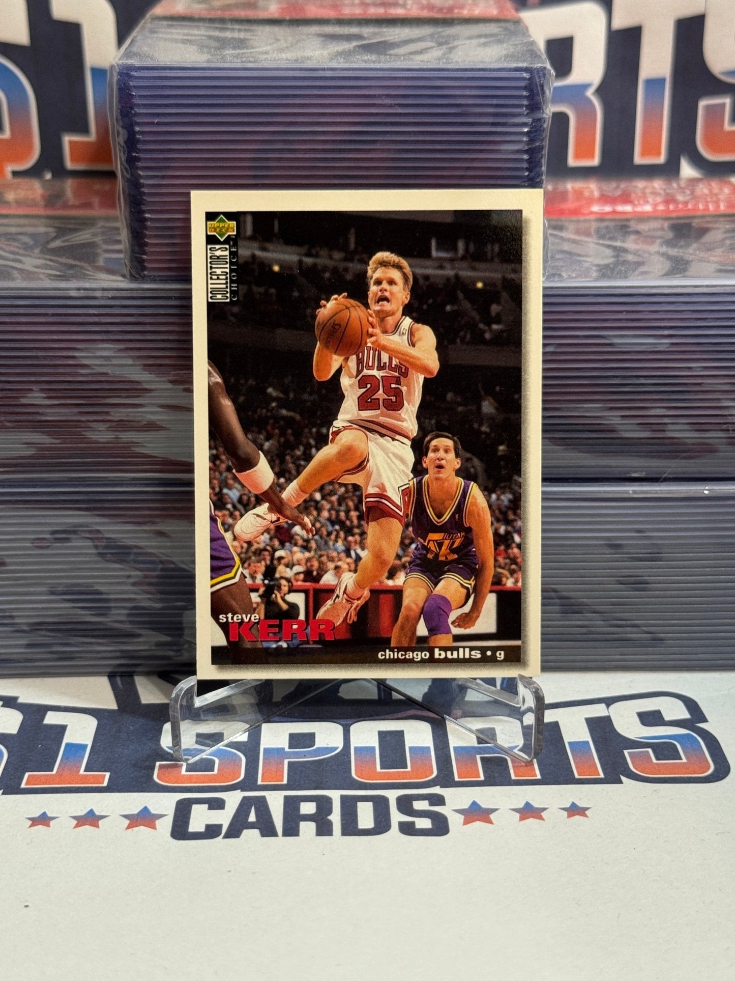 1996 Upper Deck Collector's Choice Steve Kerr #135