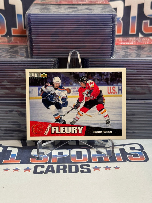 1996 Upper Deck Collector's Choice Theo Fleury #35