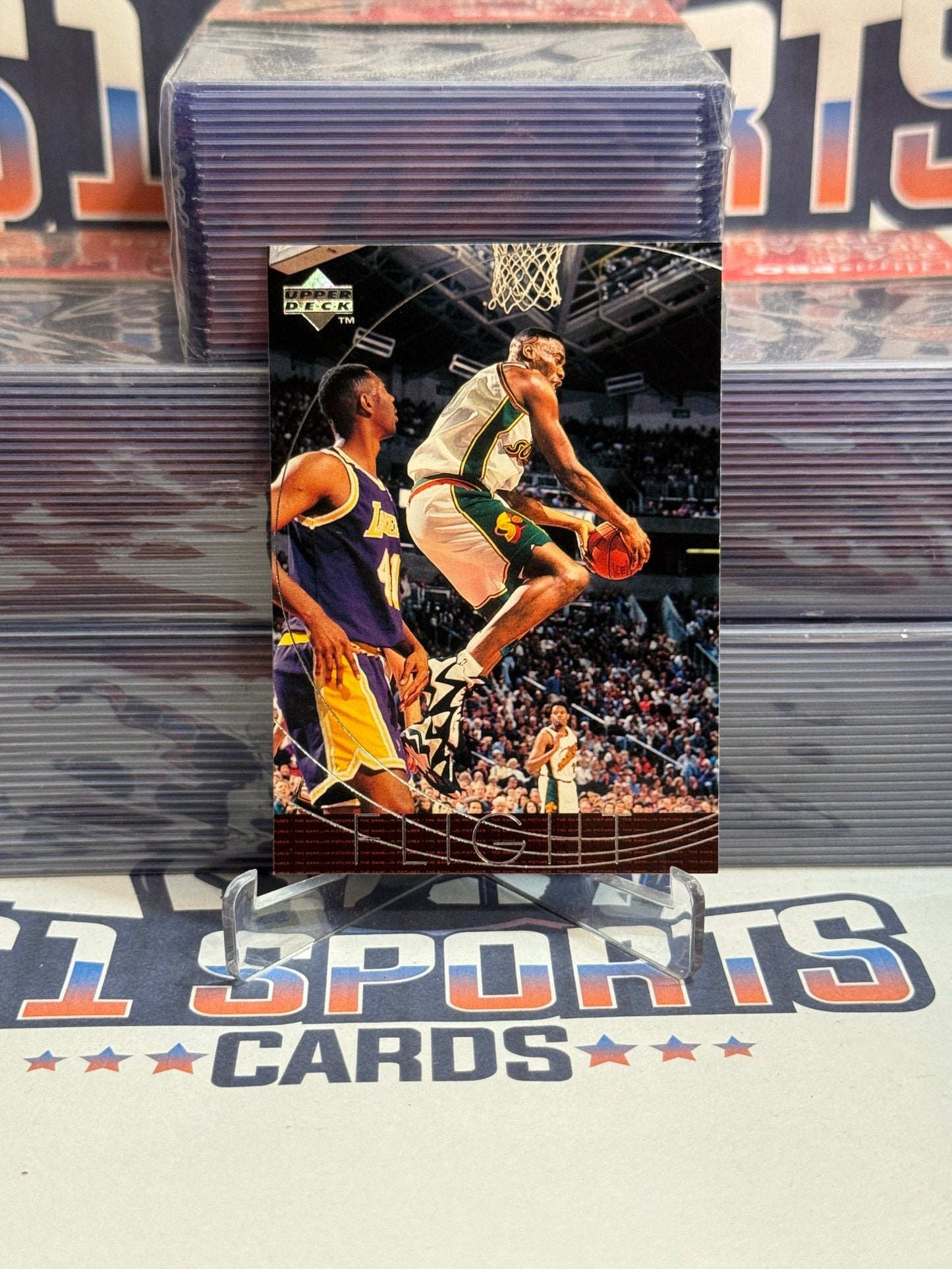1996 Upper Deck (Game in Pictures) Shawn Kemp #176