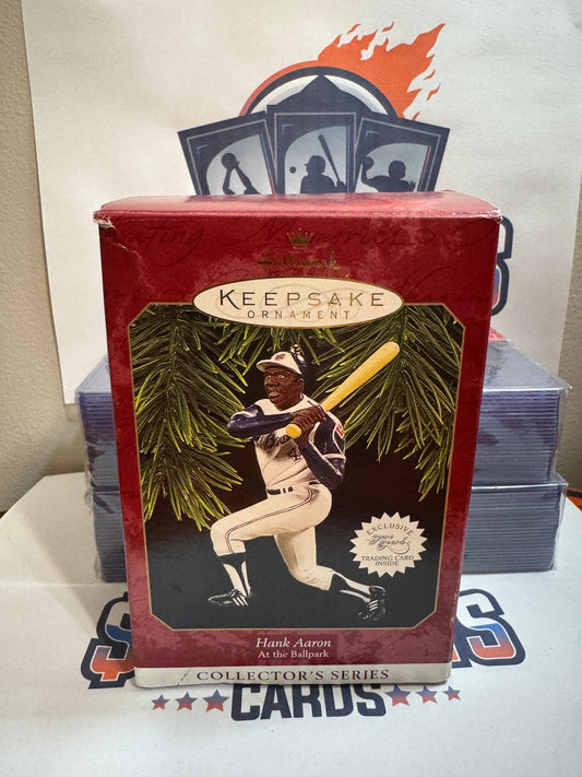 1997 Hallmark Keepsake Ornament Hank Aaron