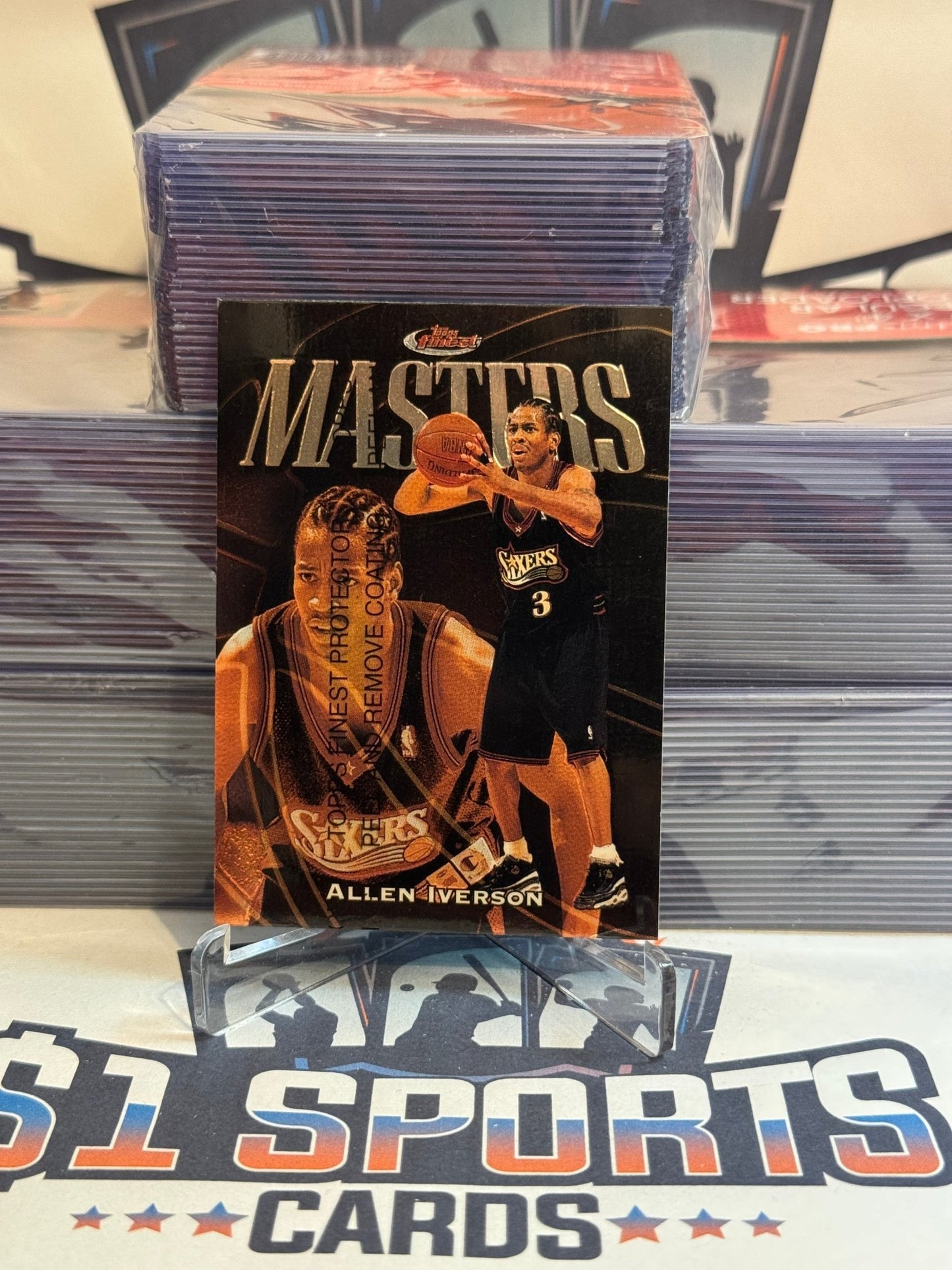 1997 Topps Finest (Masters) Allen Iverson #183