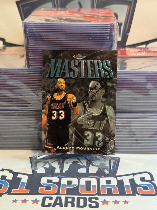 1997 Topps Finest (Masters) Alonzo Mourning #281