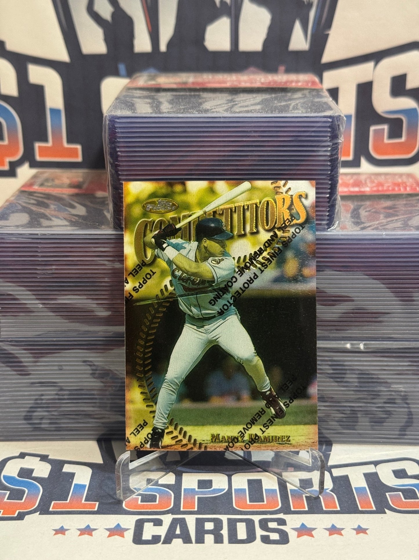 1997 Topps Finest (Masters) Manny Ramirez 265