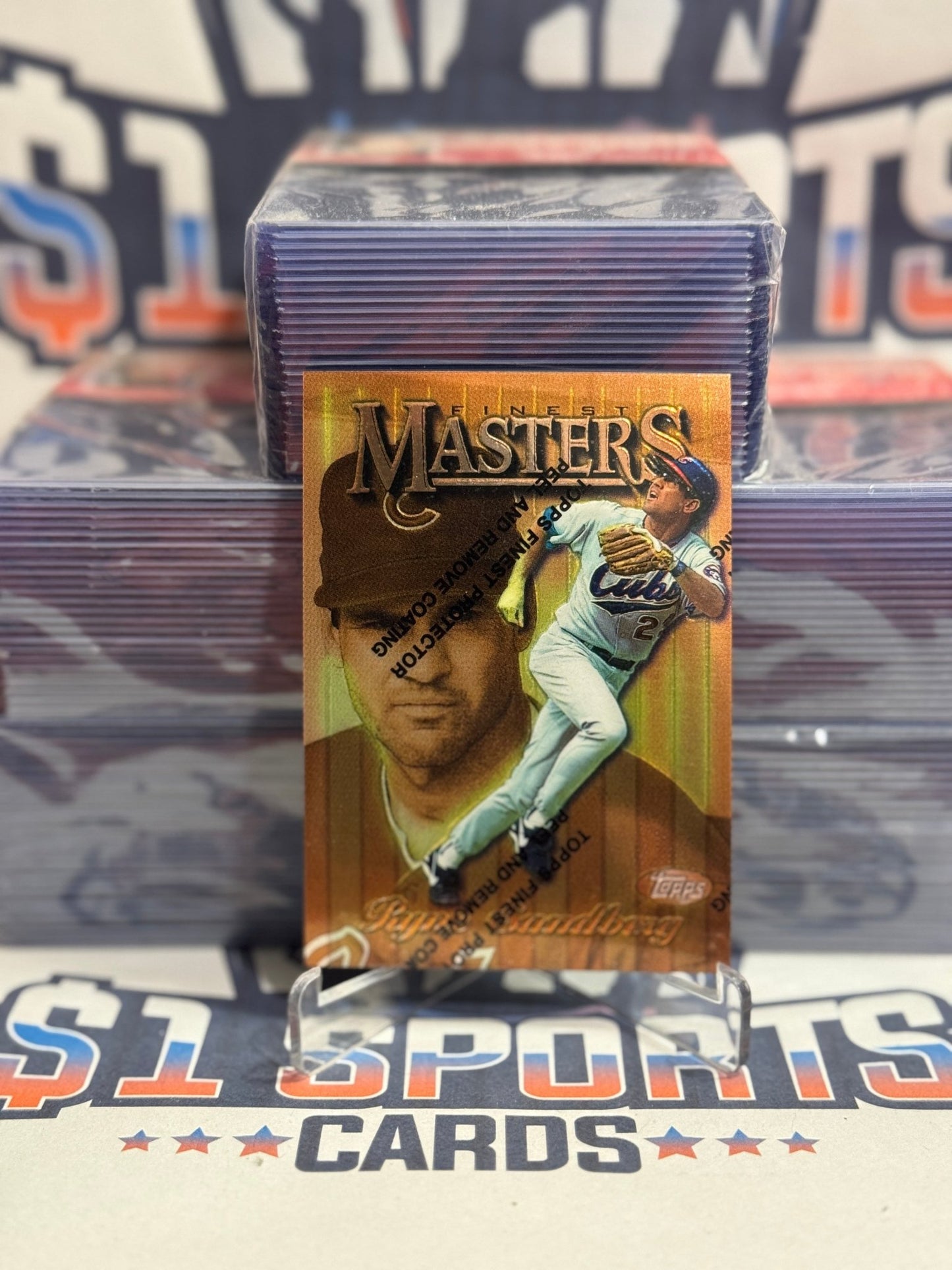 1997 Topps Finest (Masters) Ryne Sandberg 2