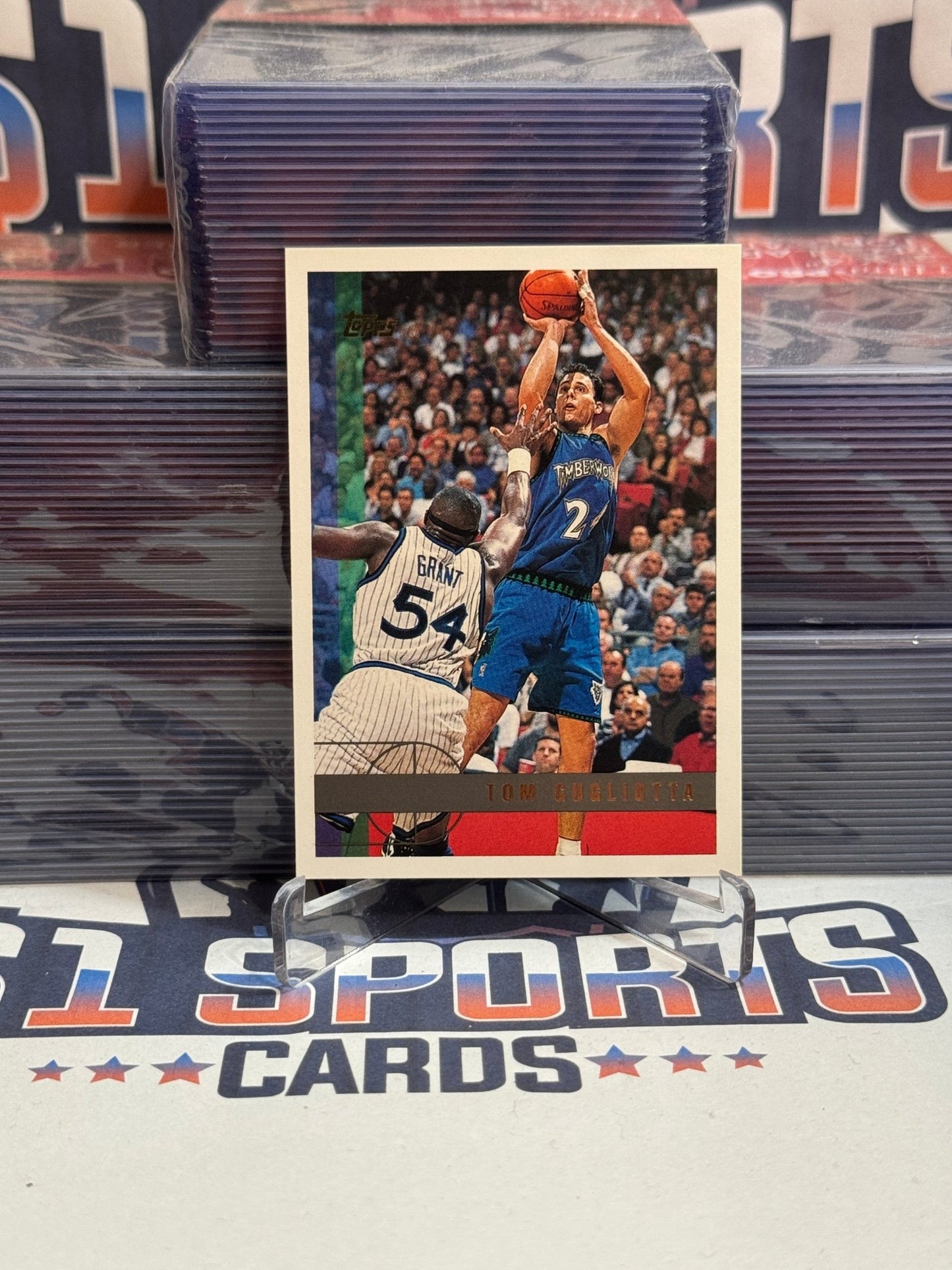 1997 Topps Tom Gugliotta #89