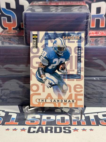 1997 Upper Deck Collector's Choice (The Sandman) Barry Sanders #67