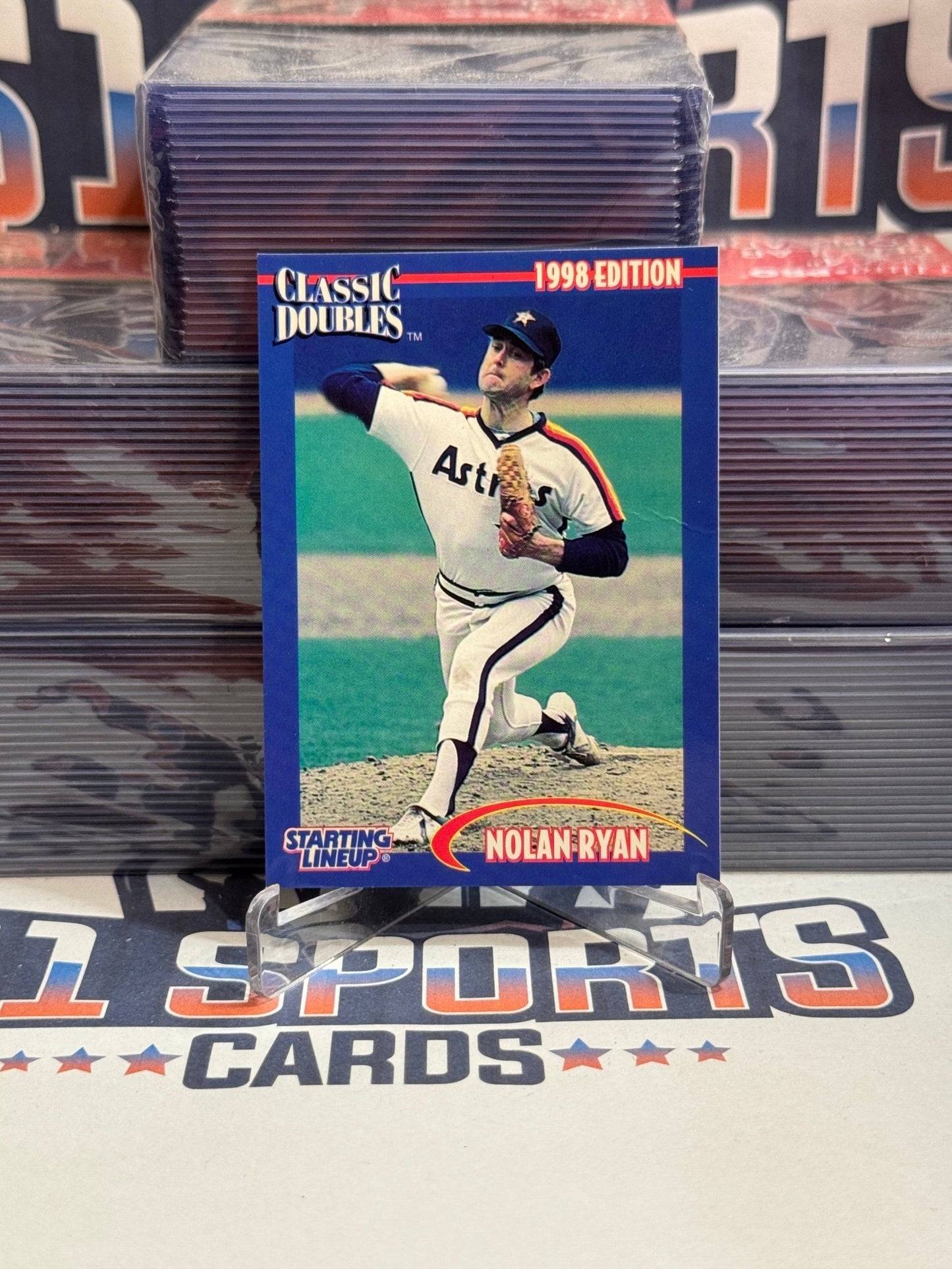 1998 Starting Lineup (Classic Doubles) Nolan Ryan #NNO