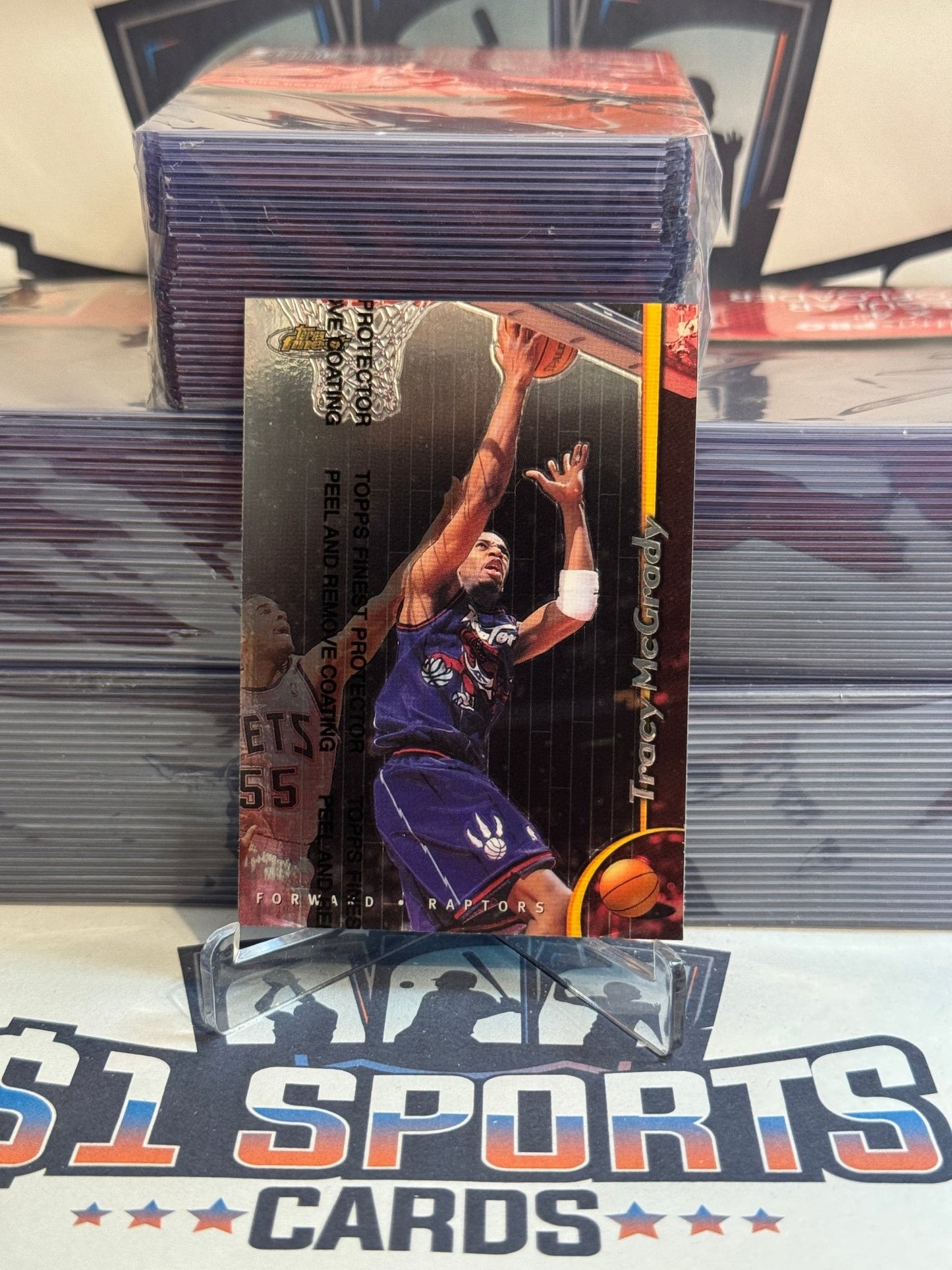 1998 Topps Finest Tracy McGrady #28