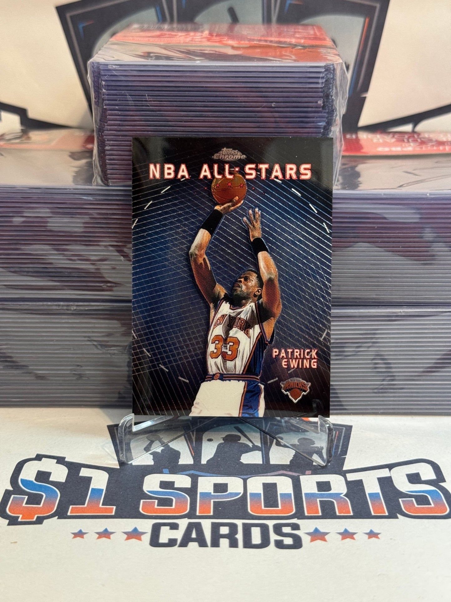 2000 Topps Chrome (NBA All - Stars) Patrick Ewing #AS1