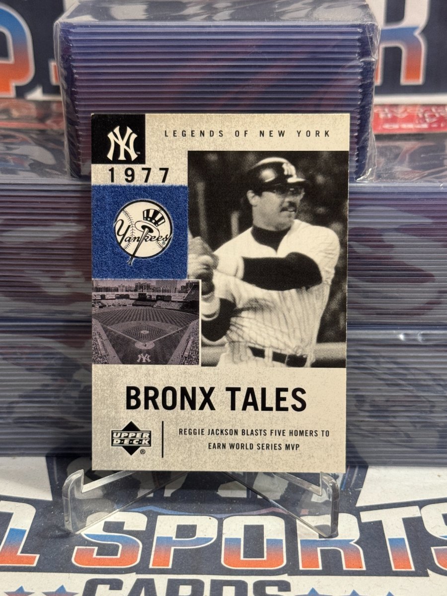 2001 Upper Deck Legends of New York (Bronx Tales) Reggie Jackson #134