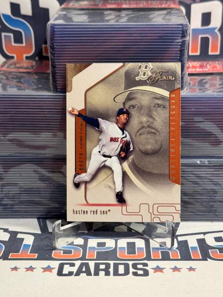 2002 Fleer Flair Pedro Martinez #23