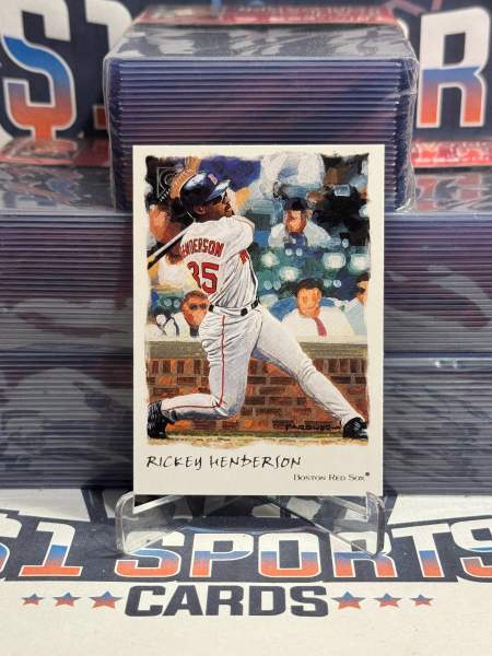 2002 Topps Gallery Rickey Henderson #64
