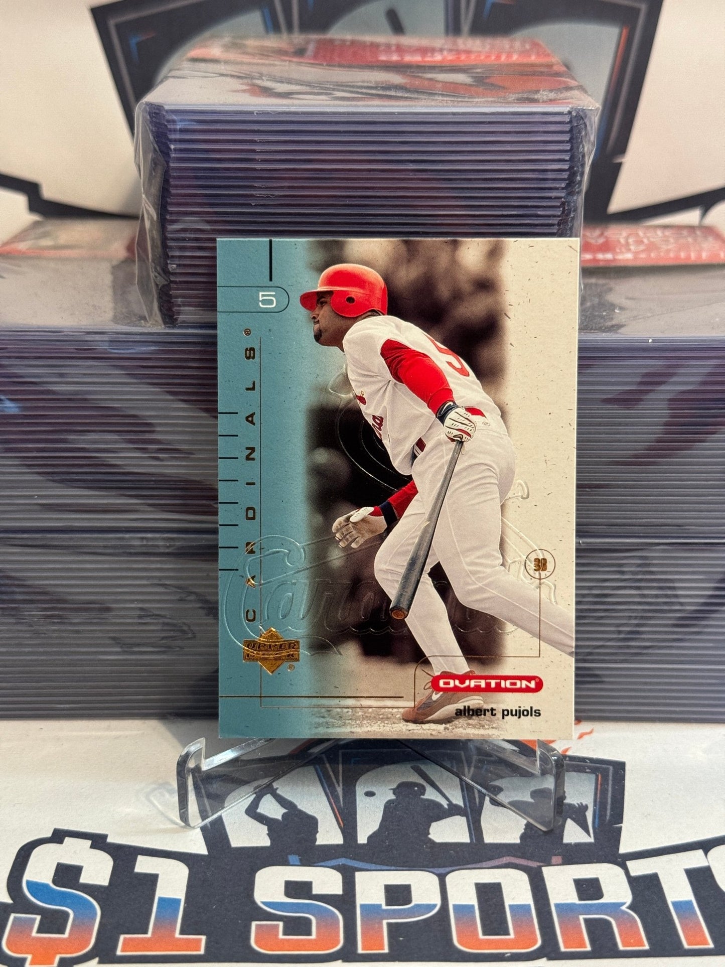 2002 Upper eck Ovation Albert Pujols #35