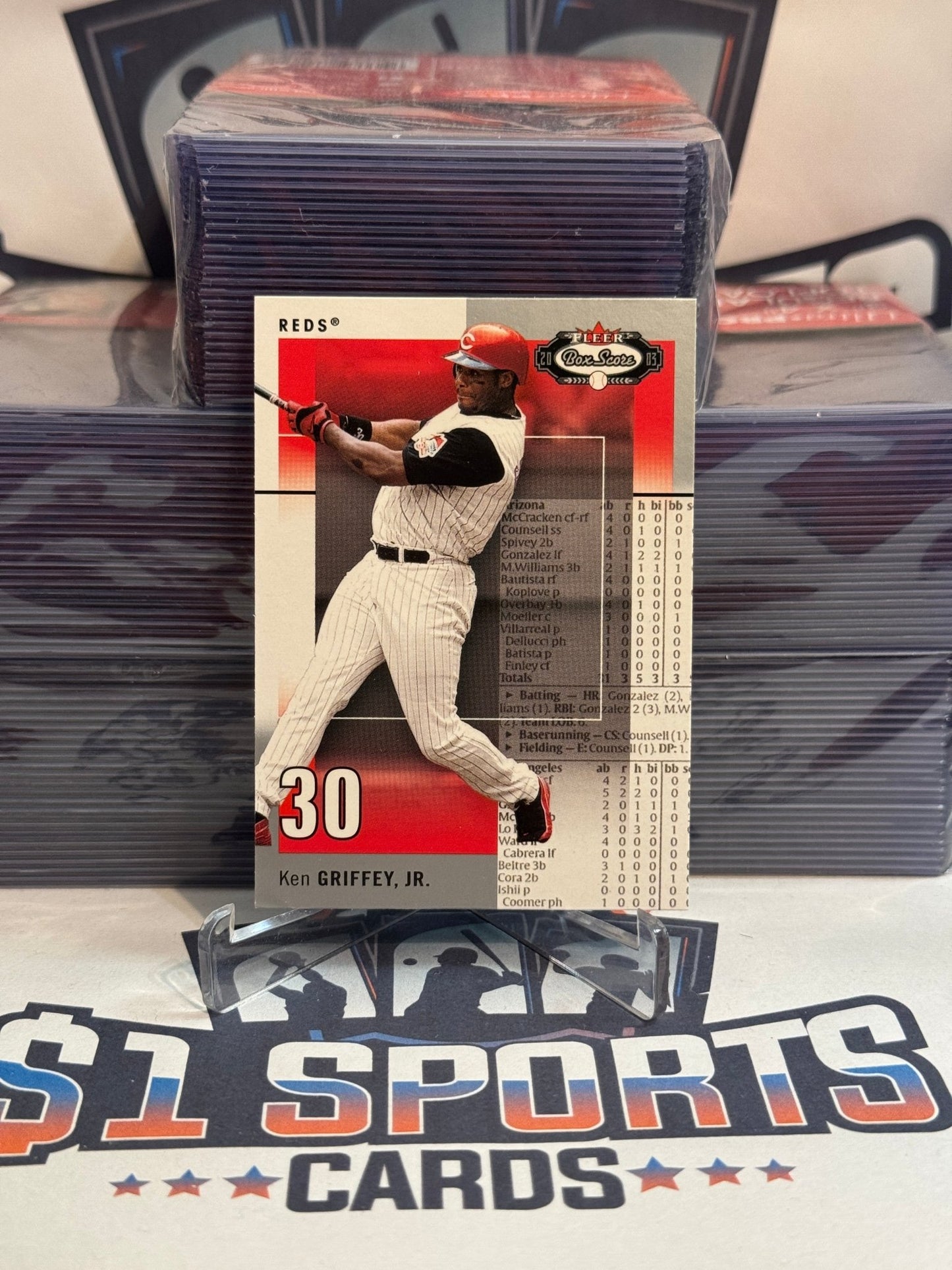 2003 Fleer Box Score Ken Griffey Jr. #78