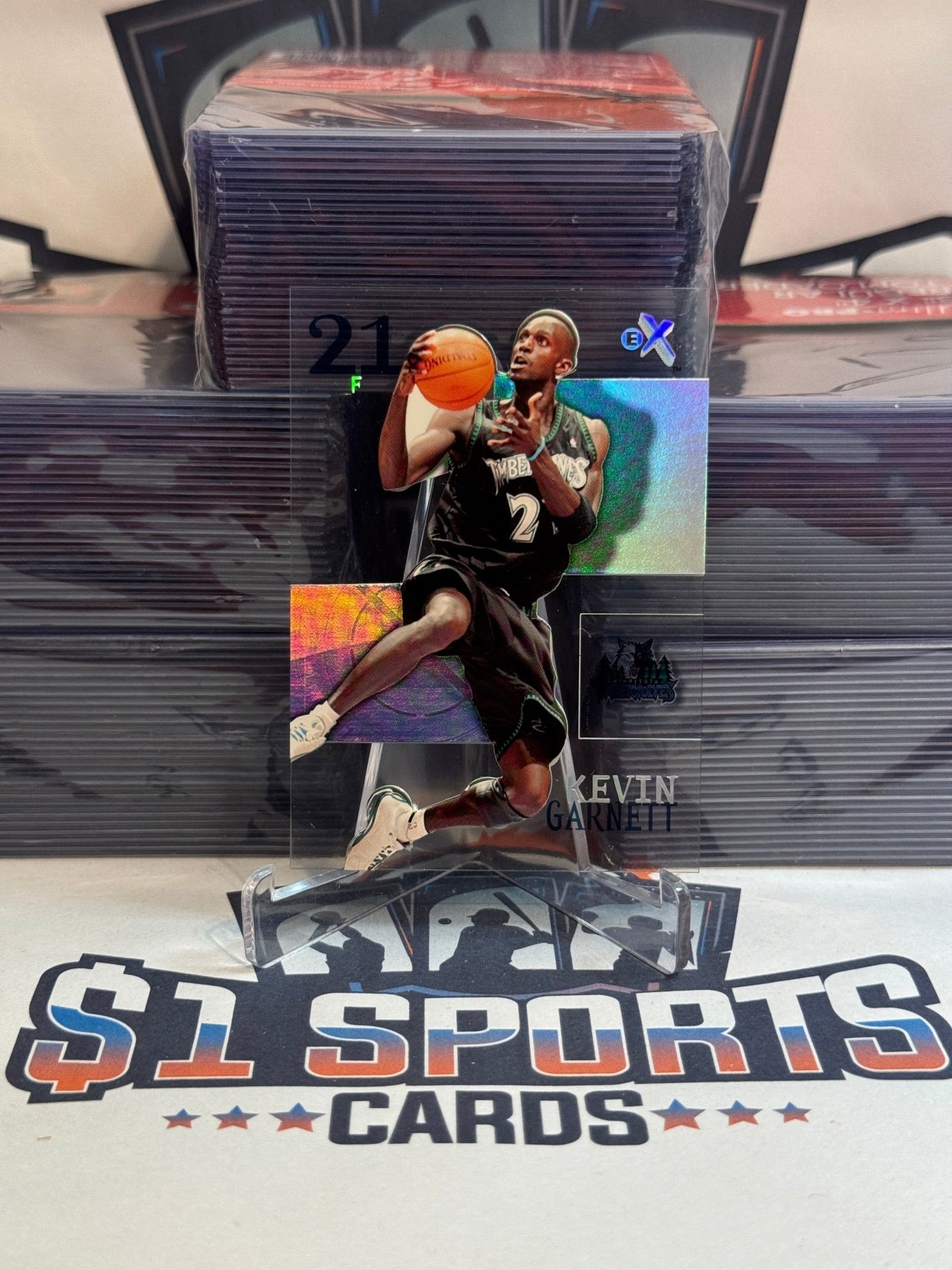 2003 Fleer E - X Kevin Garnett #18