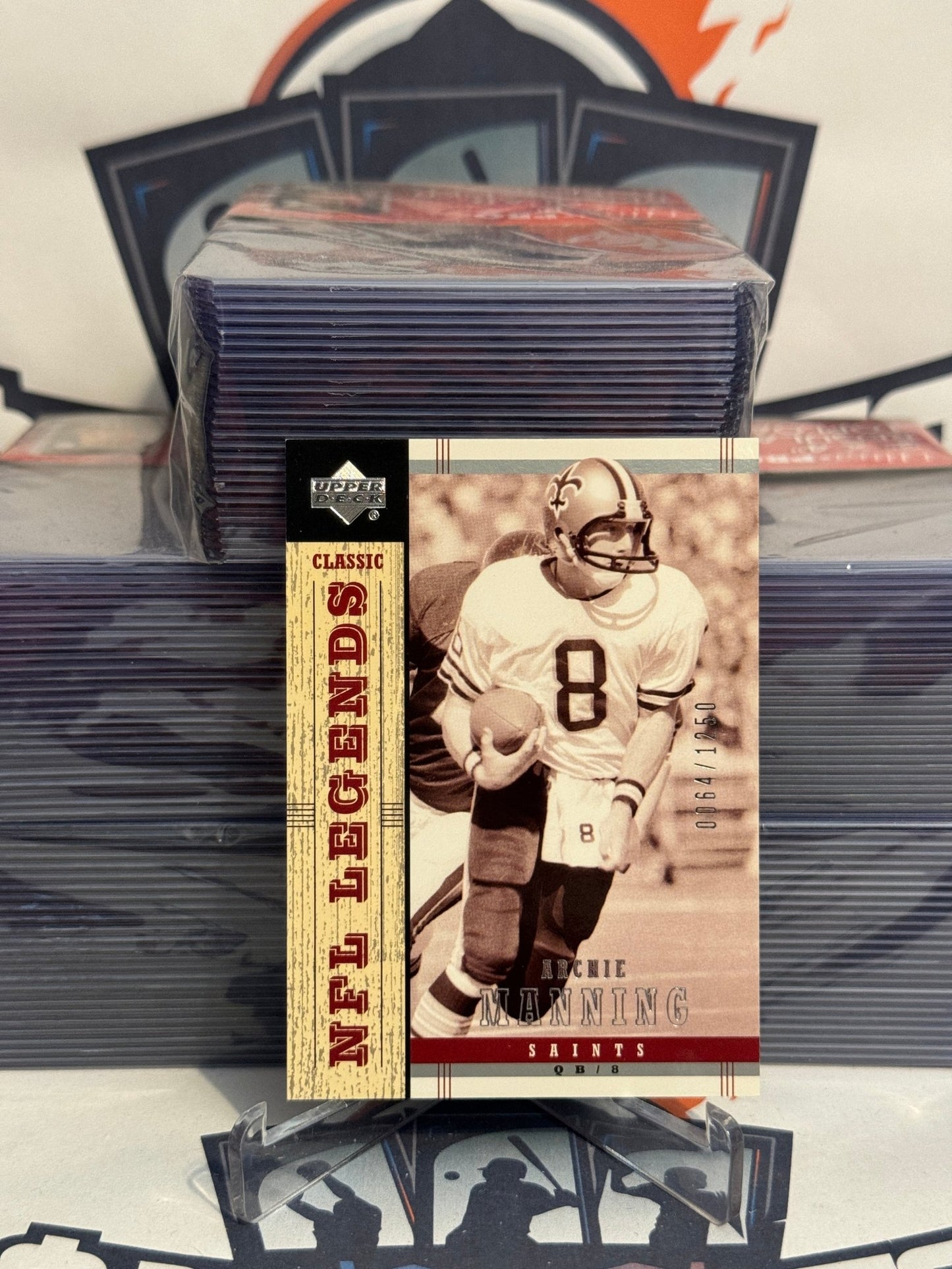2004 Upper Deck (NFL Legends 64/1250) Archie Manning #104