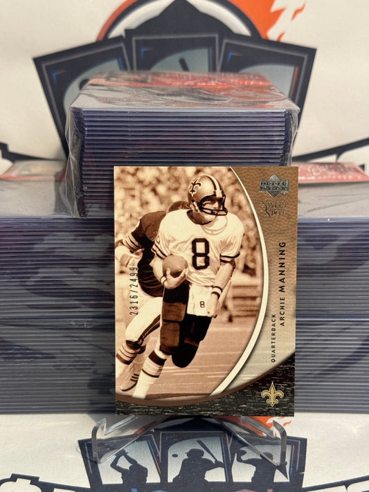 2004 Upper Deck Sweet Spot (2316/2499) Archie Manning #106