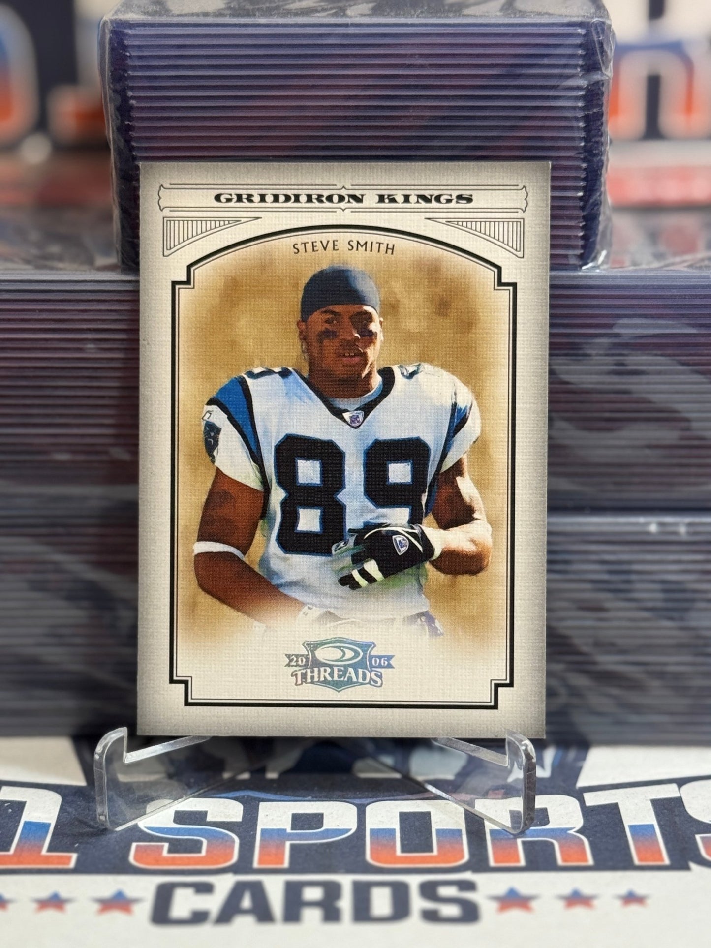 2006 Donruss Threads (Silver, Gridiron Kings 48/250) Steve Smith PGK - 50