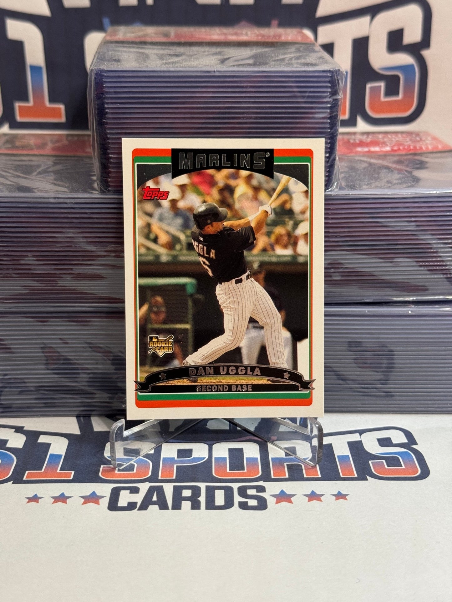 2006 Topps Dan Uggla Rookie #631