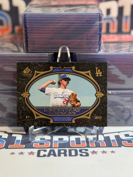 2007 Upper Deck SP (Legendary Lineage 60/550) Don Sutton 140