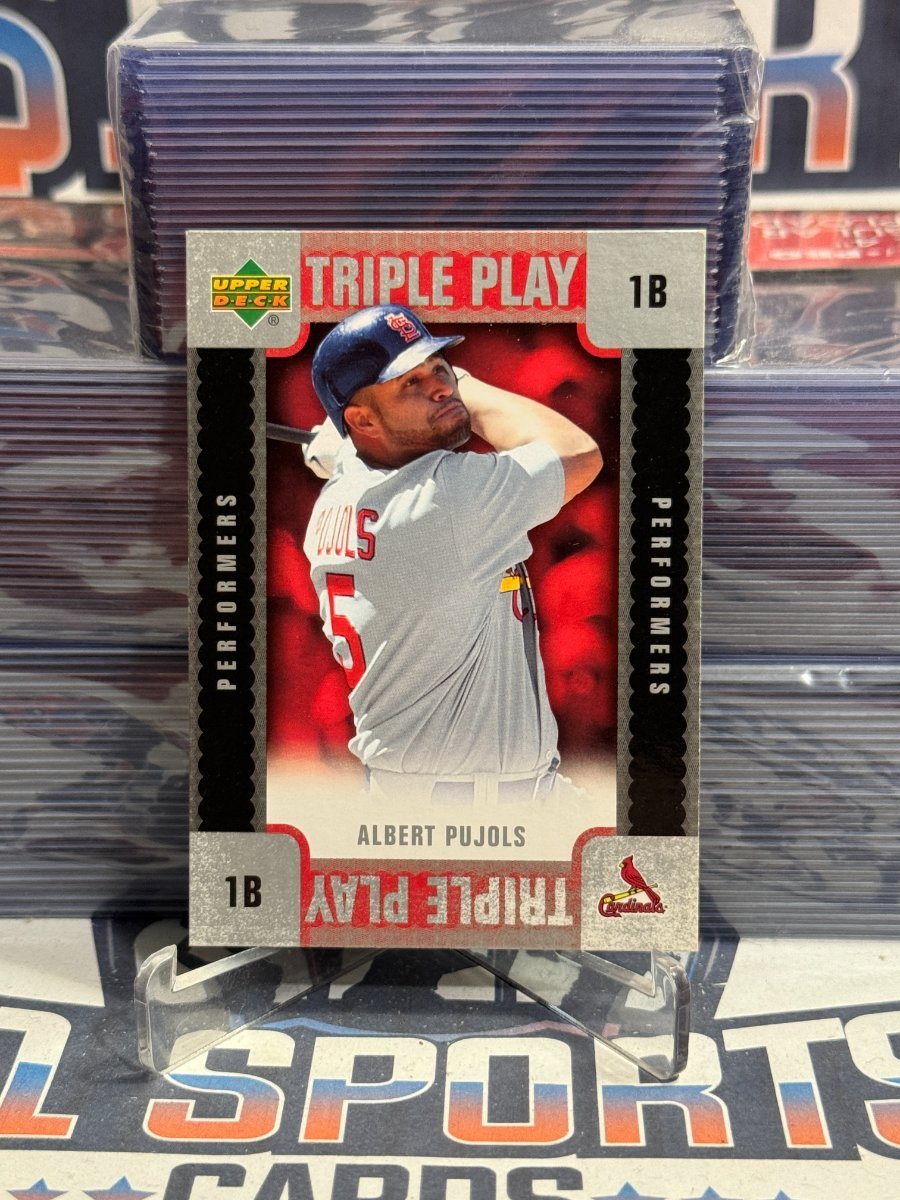 2007 Upper Deck (Triple Play Performers, Unscratched) Albert Pujols #TA-AP
