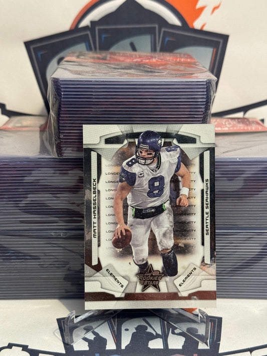 2008 Leaf Rookies & Stars (Silver, Elements 31/249) Matt Hasselbeck #106