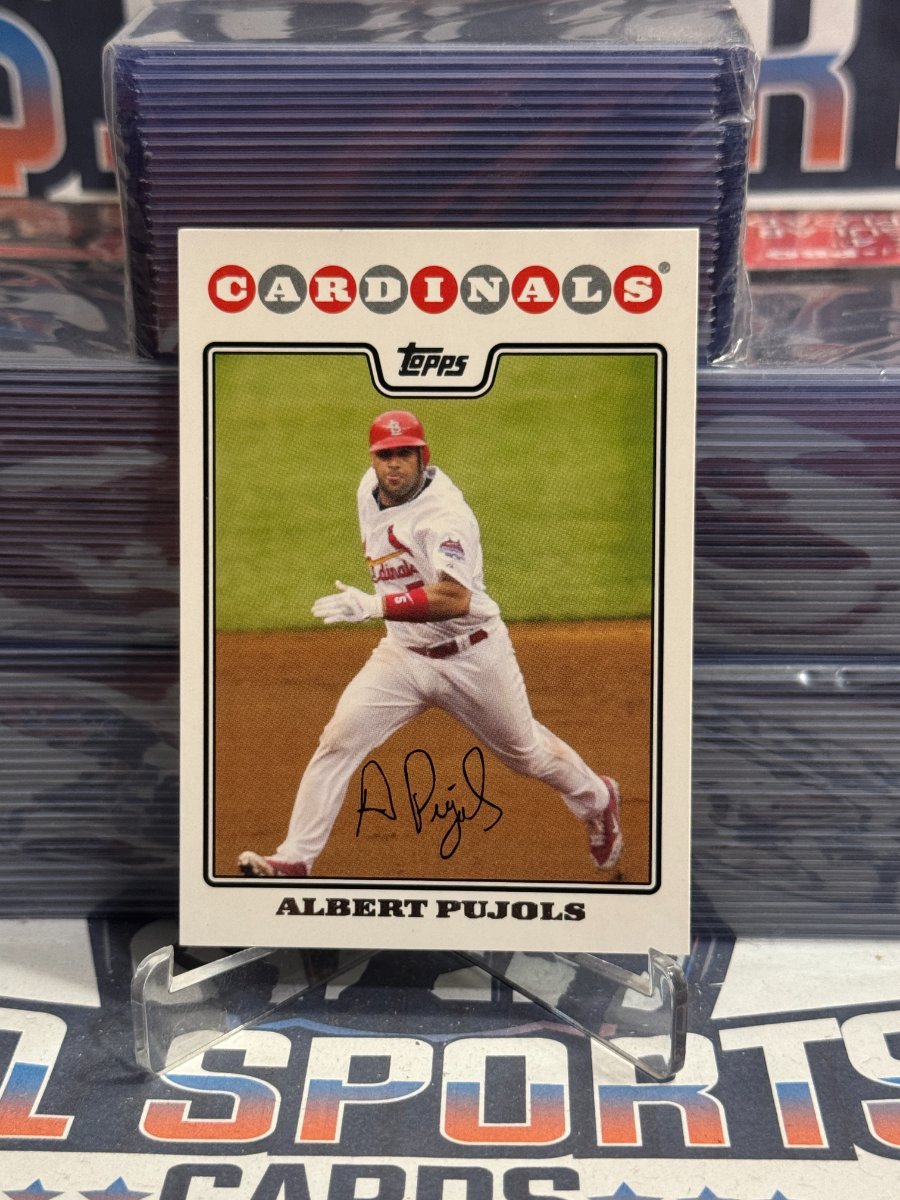2008 Topps Albert Pujols #490