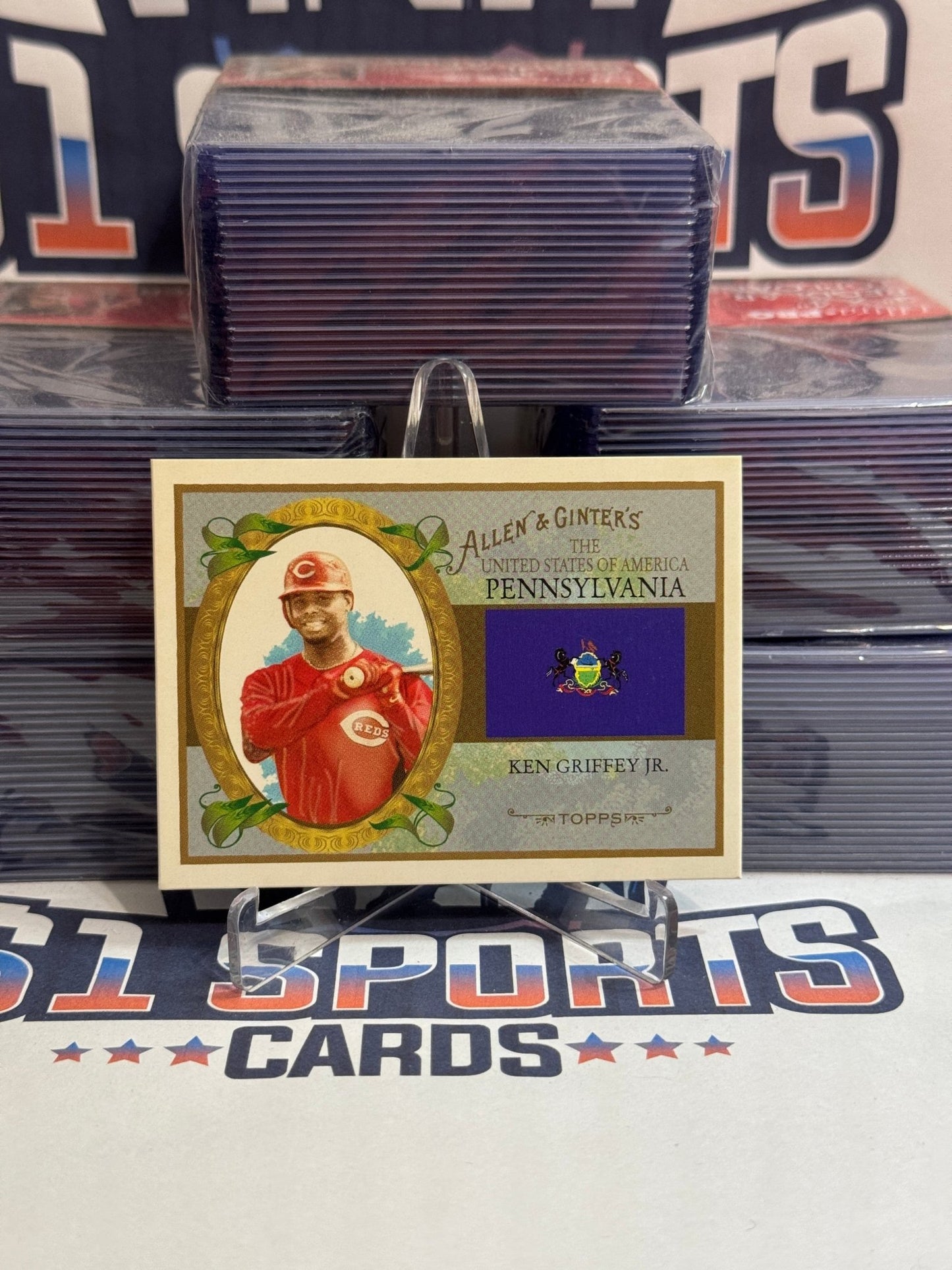 2008 Topps Allen & Ginter (United States) Ken Griffey Jr. #US38